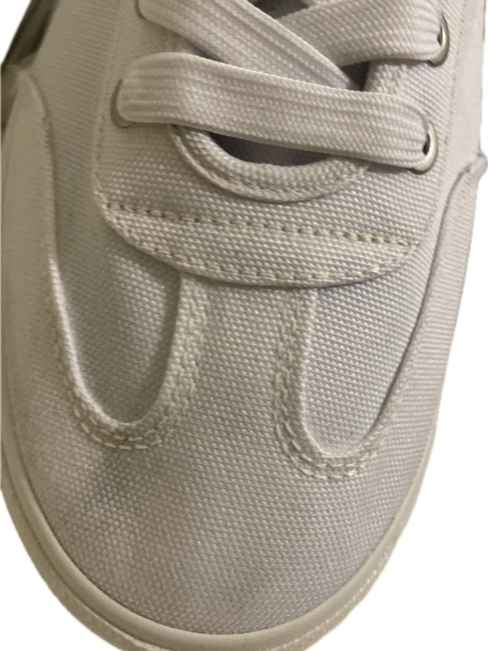 Tommy Hilfiger White and Navy Low-Top Men’s Sneaker Size 10 w-Spot - Picture 9 of 13